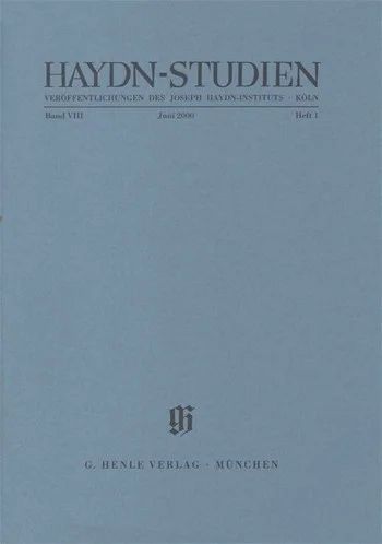 Haydn-Studien Juni 2000 (0)
