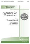 Jay Althouse - Meditation for Communion