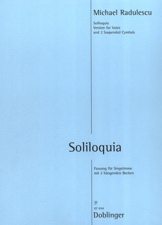 Michael Radulescu: Soliloquia