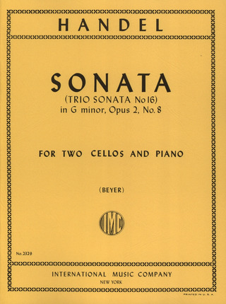 Georg Friedrich Händel - Sonata G minor op. 2/8