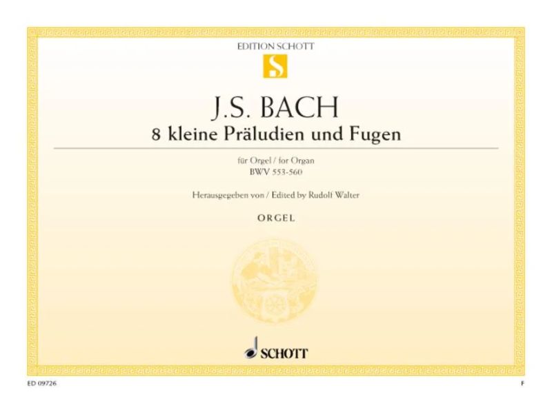Johann Sebastian Bach - Eight little Preludes and Fugues