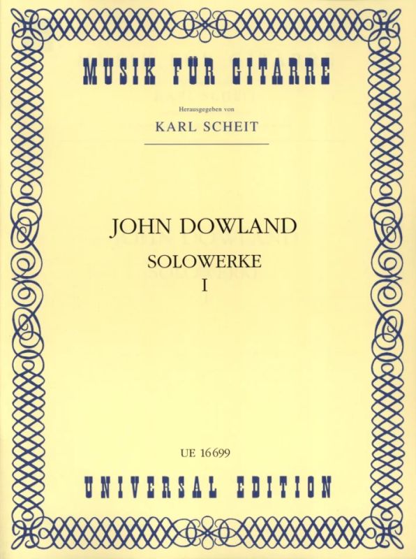 John Dowland - Solowerke 1