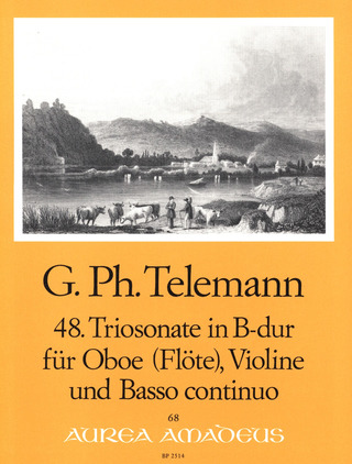Georg Philipp Telemann - 48. Sonata a tre in B major  TWV 42:B1