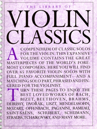 The Library of Violin Classics
