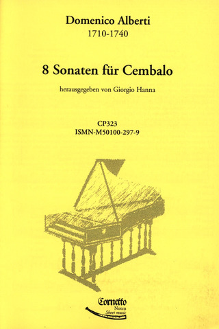Alberti Domenico - 8 Sonaten für Cembalo