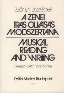 Erzsébet Szőnyi - Musical Reading and Writing – Teacher's Book