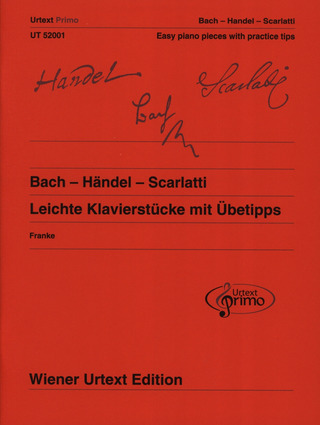 Johann Sebastian Bach y otros.: Easy Piano Pieces with Practice Tips 1