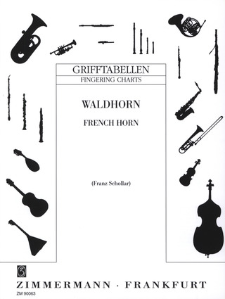 Franz Schollar - Grifftabelle Waldhorn