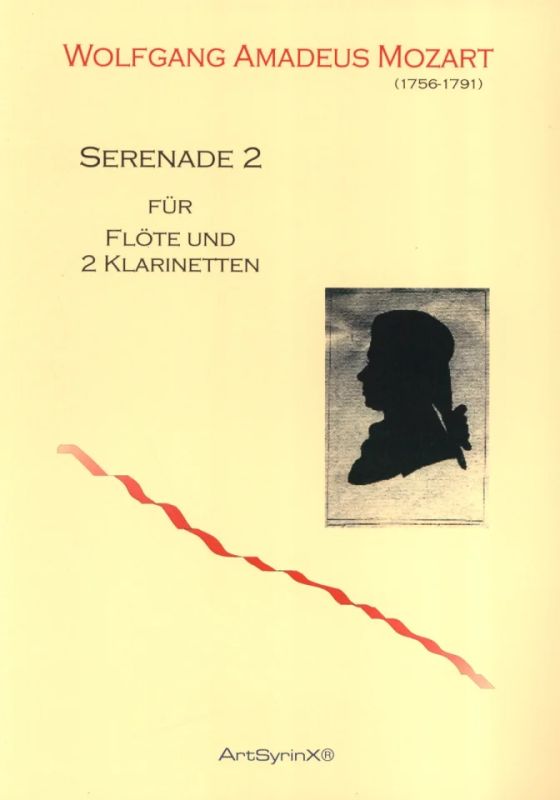 Wolfgang Amadeus Mozart - Serenade 2 für Flöte und 2 Klarinetten