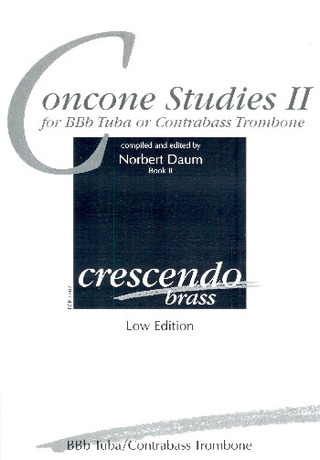 Giuseppe Concone - Studies II – Low Edition