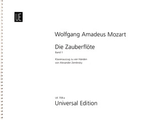 Wolfgang Amadeus Mozart: Die Zauberflöte für Klavier zu 4 Händen
