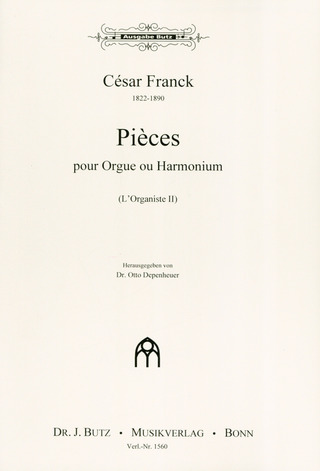 César Franck - Pieces pour orgue ou harmonium
