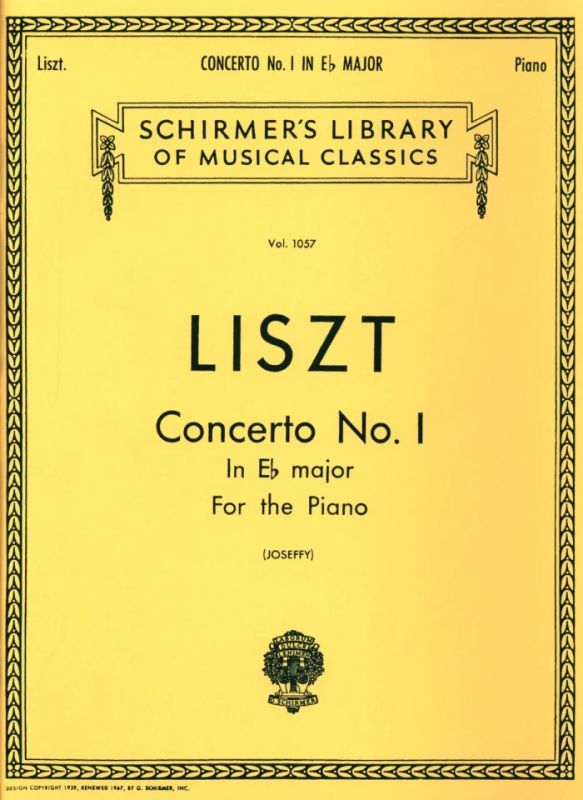 Franz Liszti inni - Concerto No. 1 in Eb