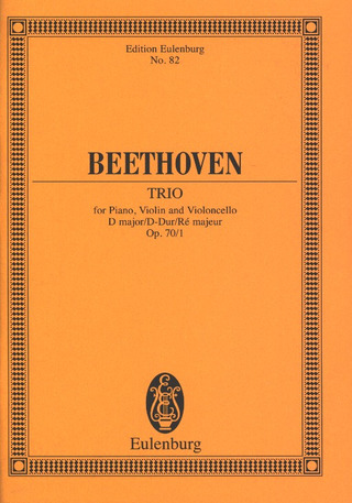 Ludwig van Beethoven - Klaviertrio Nr. 5  D-Dur op. 70/1 (1808)