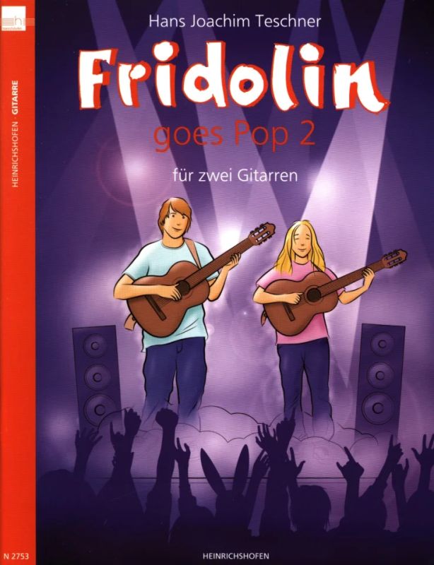 Fridolin goes Pop Band 2 für zwei Gitarren Gitarre Noten + CD 