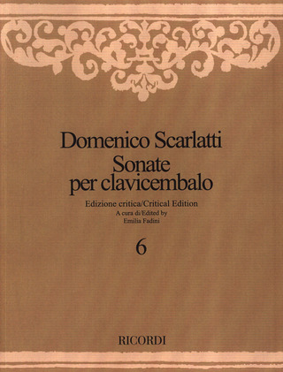 Domenico Scarlatti: Sonate per clavicembalo 6