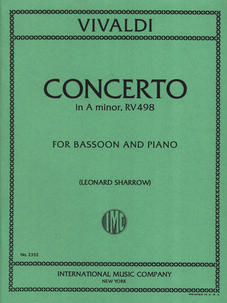 Antonio Vivaldi - Concerto in A minor, RV 498