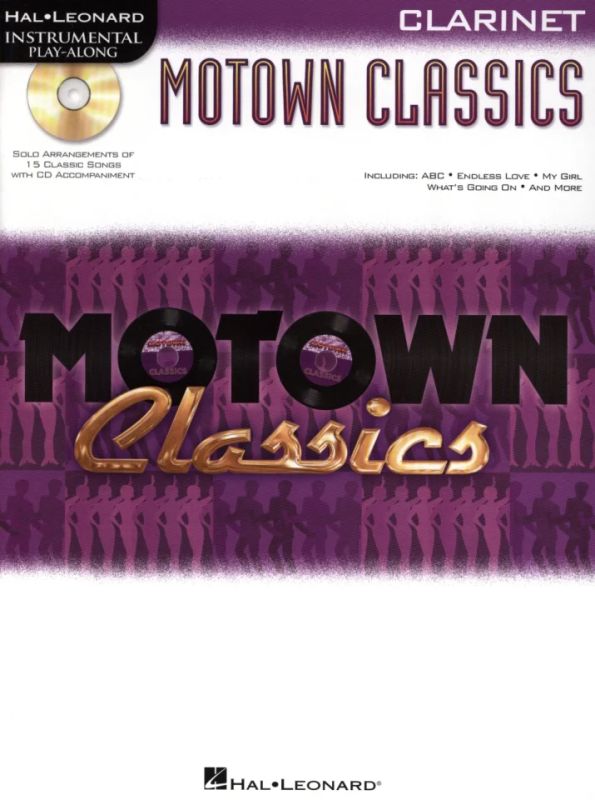 Hal Leonard Instrumental Play-Along: Motown Classics – Clarinet
