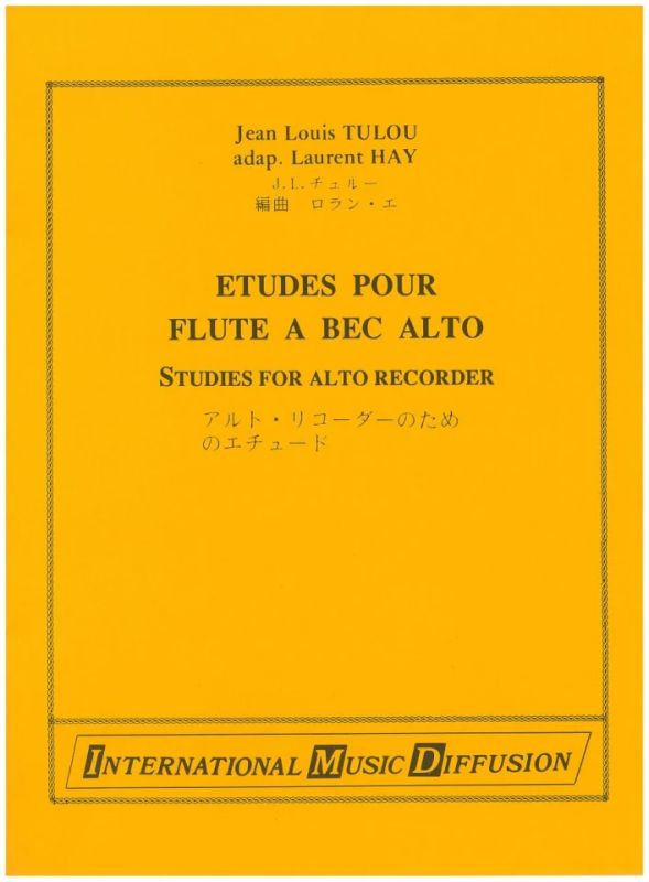 Jean-Louis Tulou - Etudes