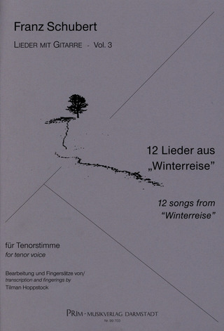 Franz Schubert - 12 songs from "Winterreise"