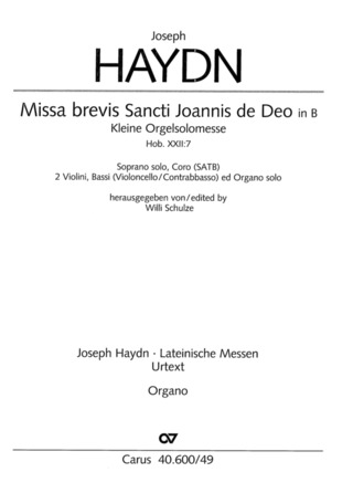 Joseph Haydn - Missa brevis Sti. Joannis de Deo