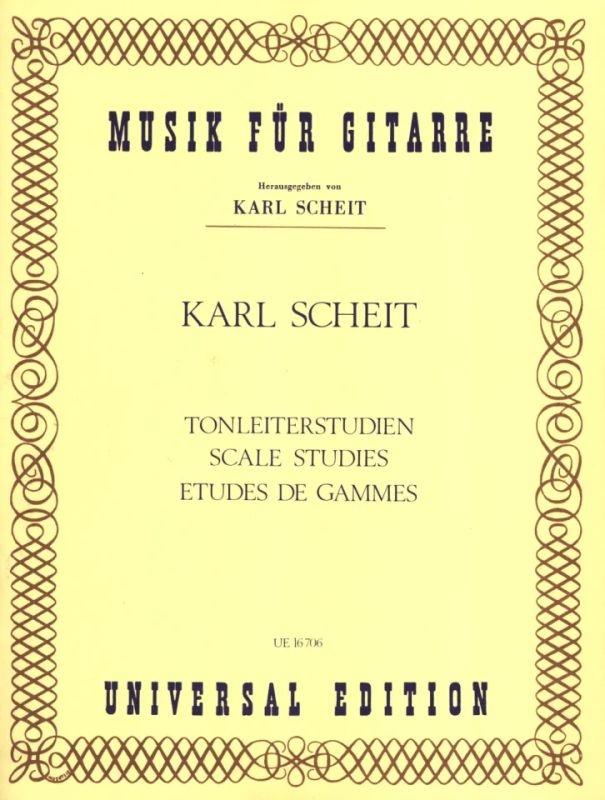Karl Scheit: Tonleiterstudien