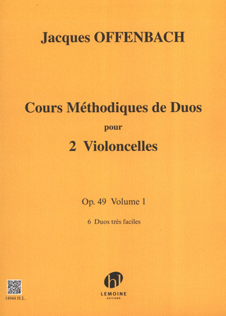 Jacques Offenbach - Cours méthodique de duos Op.49 Vol.1