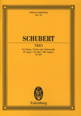 Franz Schubert - Klaviertrio Es-Dur op. 100 D 929