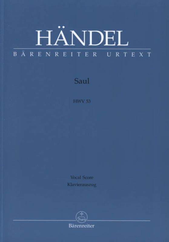 George Frideric Handel - Saul HWV 53