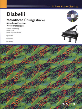 Anton Diabelli: Melodische Übungsstücke op. 149