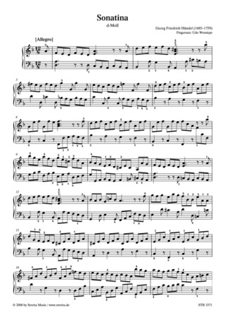 Georg Friedrich Händel - Sonatina