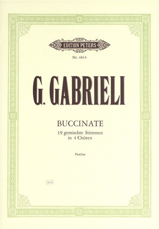 Giovanni Gabrieli - Buccinate F-Dur (1615)