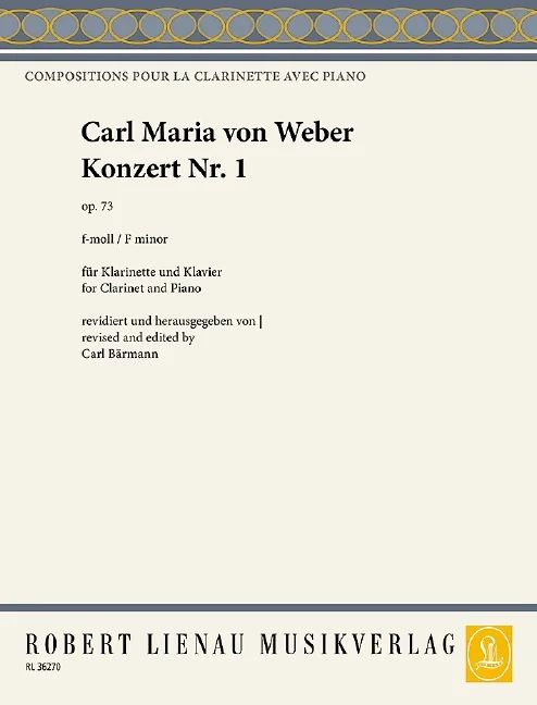 Carl Maria von Weber - Konzert Nr. 1 f-Moll