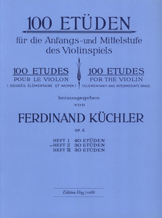 Ferdinand Küchler - 100 Etüden op. 6/2