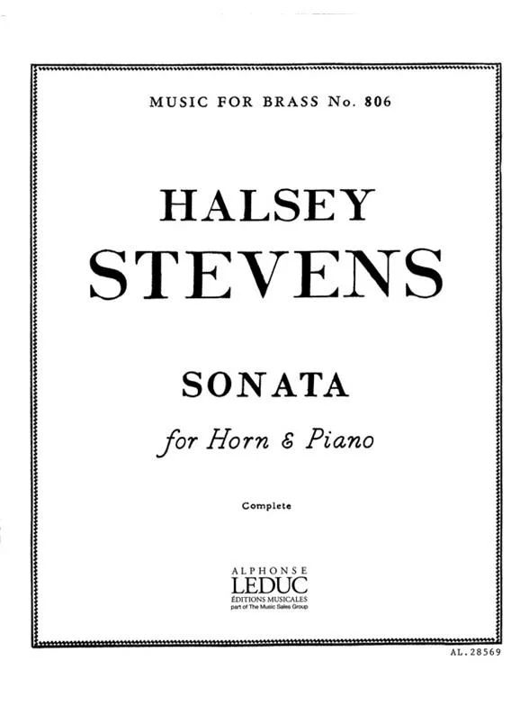 Halsey Stevens - Horn Sonata