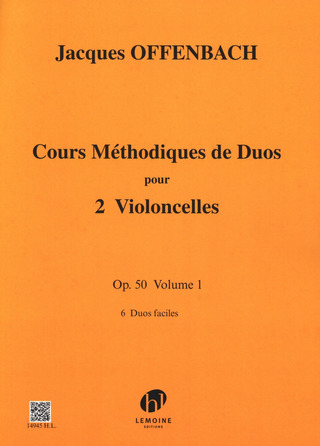 Jacques Offenbach - Cours méthodique de duos Op.50 Vol.1