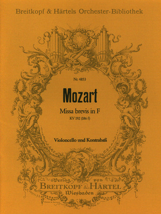 Wolfgang Amadeus Mozart - Missa brevis in F KV 192