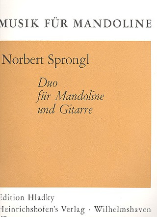 Sprongl Norbert - Duo (Allegro vivace/Adagio/ Allegro vivace) op. 85 Nr. 2