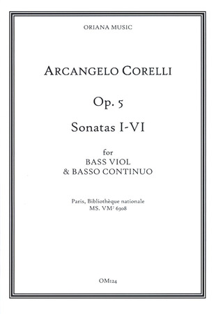 Arcangelo Corelli: Sechs Sonaten 'da chiesa' op. 5/1-6