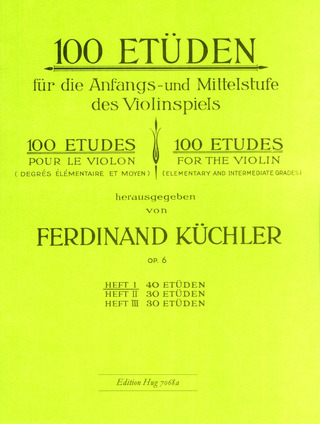 Ferdinand Küchler - 100 Etüden op. 6/1