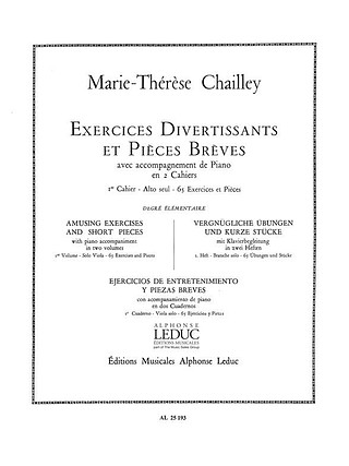 Exercices divertissants et Pieces breves Vol.1