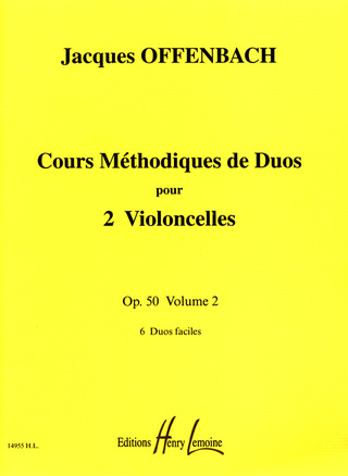 Jacques Offenbach - Cours méthodique de duos Op.50 Vol.2