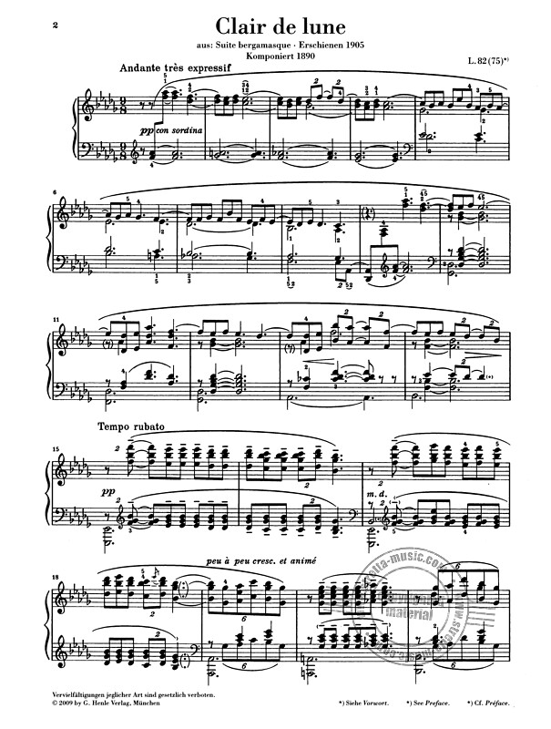 Claude Debussy - Clair de lune