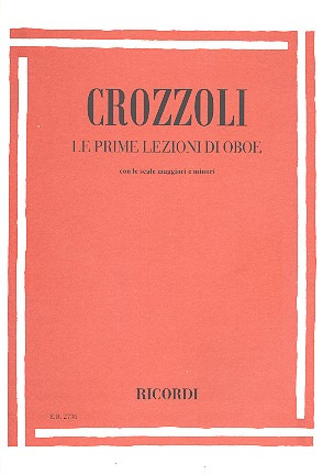 Sergio Cròzzoli: Le Prime Lezioni Di Oboe