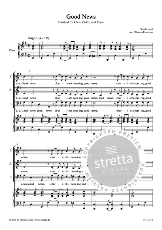 Good News Buy Now In Stretta Sheet Music Shop Download, print and play sheet music from musicnotes.com, the largest library of official, licensed your sheet music, anywhere. buy now in stretta sheet music shop