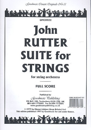 John Rutter - Suite For Strings