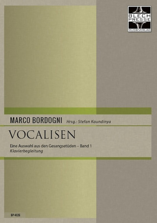 Marco Bordogni - Vocalisen (Klavierbegleitung) 1