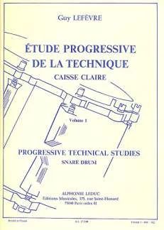 Guy Lefèvre - Progressive technical studies 1