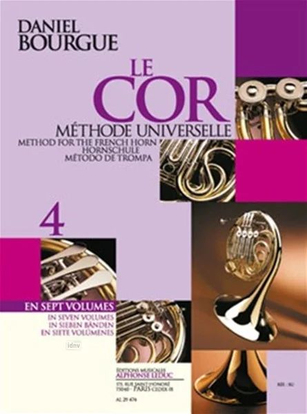 Daniel Bourgue - Method for the French Horn Vol. 4