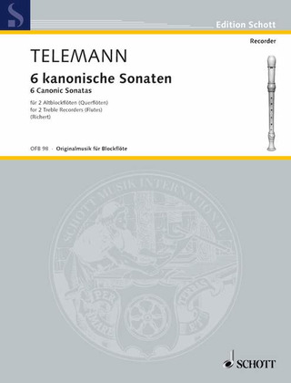 Georg Philipp Telemann - 6 Canonic Sonatas